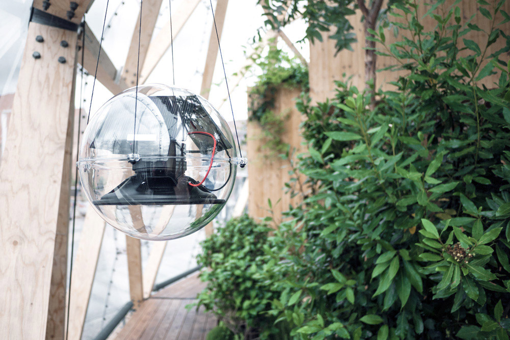 Christian Skjødt, Encapsulation, exhibition view, Dome of Visions