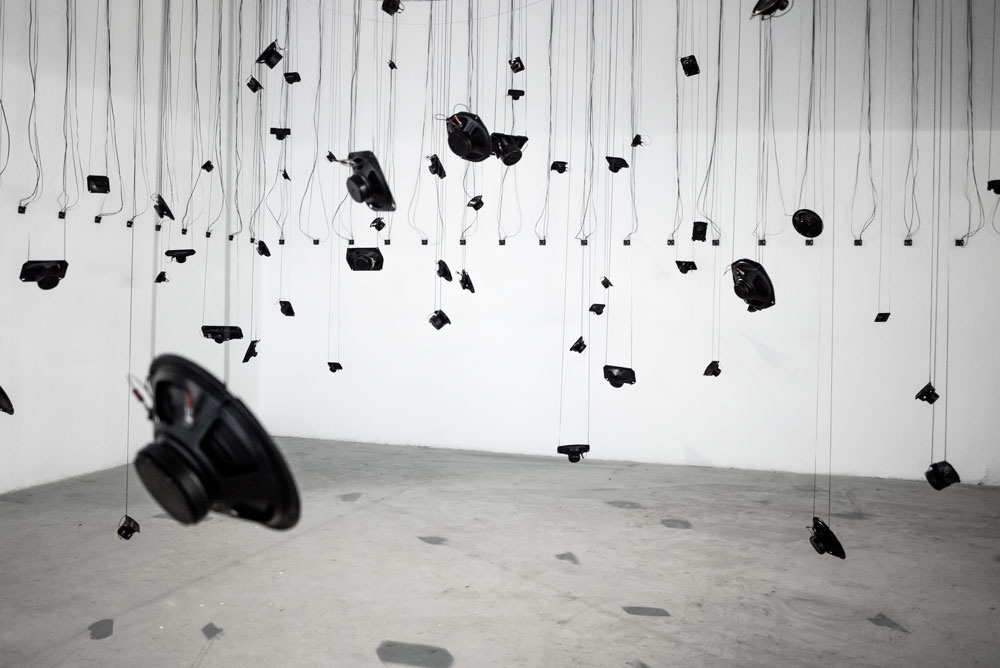Christian Skjødt, Vibrant Disturbance II at In-Sonora viii sound art exhibition, madrid