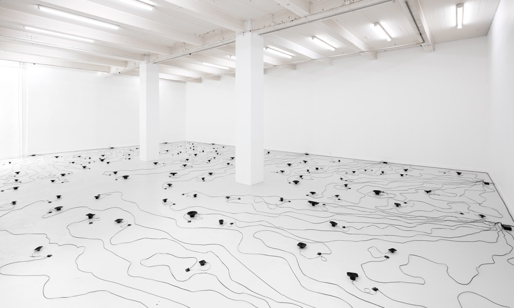 Christian Skjødt Hasselstrøm, sub, Vibrant Disturbance IV,, Overgaden, Institute of Contemporary Art, Institut for Samtidskunst, installation view,